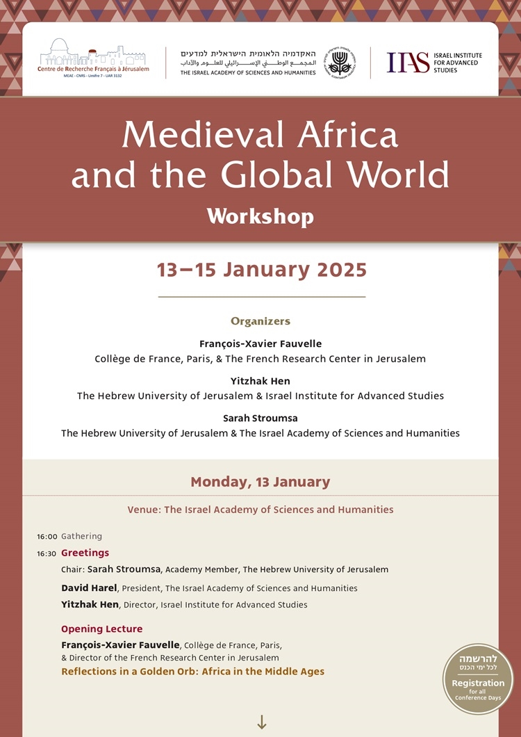 Medieval Africa and the Global World Workshop