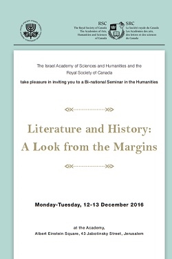 Literature and History: A Look from the Margins
