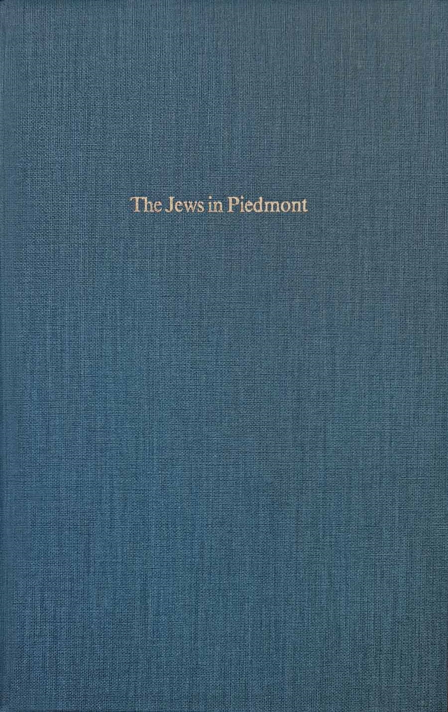 The Jews in Piedmont